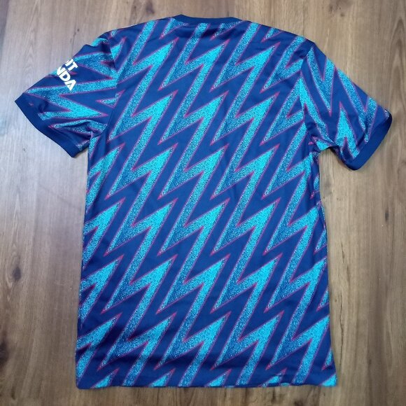 Adidas Arsenal FC Third Soccer Football Jersey Mystery Blue 21/22 - Picture 5 of 5